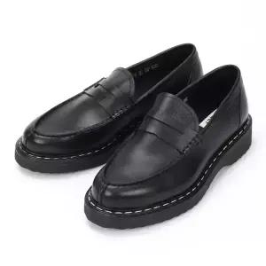 레더 페니 로퍼 NECKO-BK