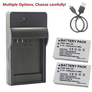 Sanyo Xacti DMX-HD1 HD1A HD1EX HD2 HD700 DB-L40 배터리 또는 충전기