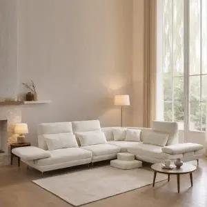 [텐스페이스]스윙 5인코너형 광폭형 패브릭소파 BJ3378R [착불]