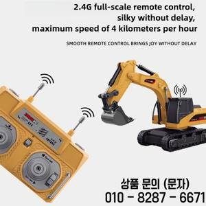 RC카 1/64 풀 스케일 미니 엔지니어링 차량 데스크탑 전동 무선 조종 굴삭기 덤프트럭 지게차 모델 장난감