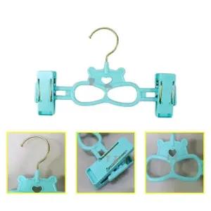 플라스틱 집게 바지걸이 3p 치마걸이 하의걸이 옷걸이 집게바지걸이