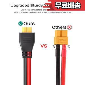 3m/1.5m 12AWG 자동차 시가 라이터에서 XT60 어댑터 케이블로 연결 ALLPOWERS Pro Ecoflow Delta/River Ank