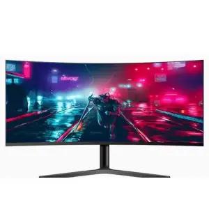 모니터 곡선 스크린 커브드 게이밍 곡면 디스플레이