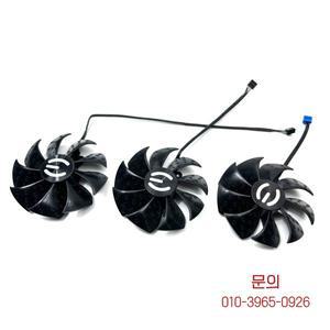 새로운 88MM RTX 3060 Ti FTW 울트라 게이밍 GPU 팬 EVGA RTX 3070 3070TI 3080 3080TI 3090 XC3 울트라 게