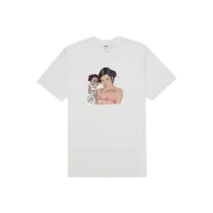 엔젤 반팔 티셔츠 화이트 FW25T64 WH