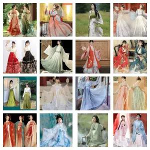 한푸 전통의상 선녀옷 코스튬 고대 의상 사극 중국