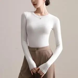 기본 여성 데일리 무지 긴팔티 1P 레이어드 겨울 이너 티셔츠