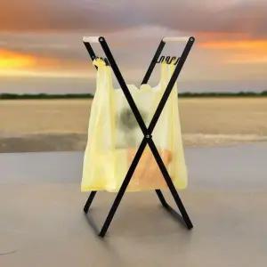 캠핑 쓰레기 봉투걸이 거치대