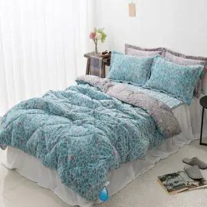 로엘 루루 벨벳 2mm극세사 차렵이불 Q세트 따시온