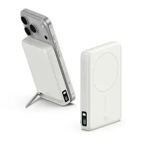 Qi2 25W 맥세이프 초고속 무선 보조배터리 10000mAh QB610 화이트