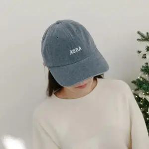 [다잇템]워싱면 필기체 클래식 피그먼트 야구모자 모자_P414824540