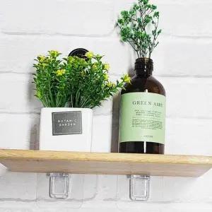 접착식 선반지지대 꺽쇠 후크 브라켓 받침 6x6 선반 WECA806