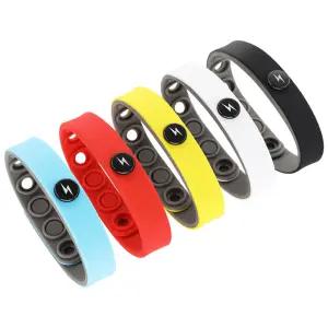 1+1 정전기 방지 팔찌 실리콘 밴드 건강 음이온 손목팔찌 남녀공용 i323