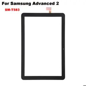 10.1 갤럭시 호환 탭 고급 2 T583 SM-T583 터치 스크린  LCD 전면 유리 패널 교체 부품