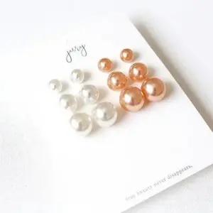 진주볼 귀걸이세트 WF0CD76