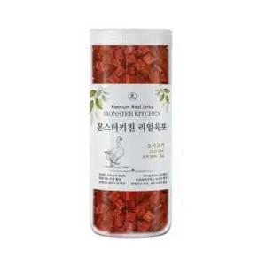 큐브형 소프트 육포 애견 칭찬 훈련 간식 오리 1kg WE7022A