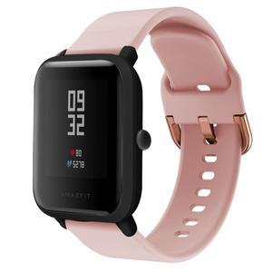 호환 샤오미 Amazfit Bip Lite U/S Pop 스마트 워치 밴드용 20mm 실리콘 GTS 4 3 2