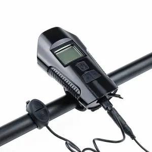 자전거용 경적 포함 속도계와 LED 라이트