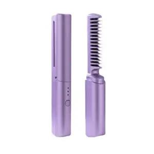 휴대용 무선고데기 충전식 미니고데기 빗 앞머리고대기 여행용