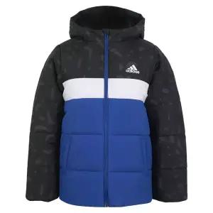 아디다스 가방 보리보리아디다스 키즈 주니어 컬러블록 패디드 패딩 점퍼 IL6097
