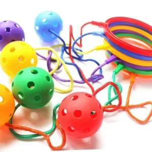 L92 발목줄넘기 6개 세트 한발 발 줄넘기 유산소 운동