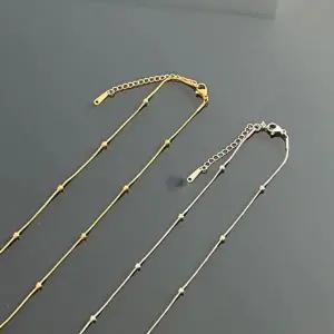 [골드스마일]써지컬 연말 무대 기본 목걸이 소품샵 연초 초커 도트