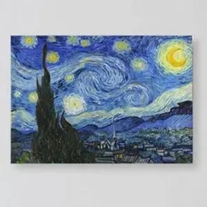 반고흐 그림 별이빛나는 밤 인테리어 소품 액자 (KYR-WE5D350)
