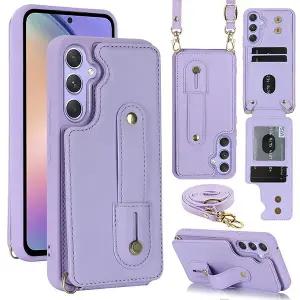 갤럭시A17 A175 A176 스트랩 줄 명품 가죽 카드수납 지갑 핸드폰 케이스