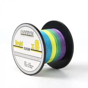 오색 8합사 낚시줄 한치 강력 합사 낚싯줄