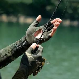 자외선 차단 아웃도어 낚시장갑 스포츠 레저 반장갑 운동용