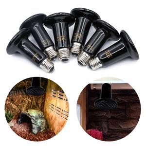 2개입 애완동물 파충류 난방 전구 적외선 세라믹 방열등 부화기 램프 220V-240V