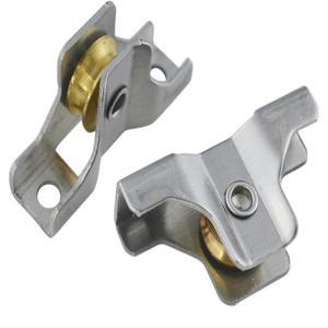 11mm 보안 스크린 롤러 키트: 베어링 금속 바퀴가 있는 알루미늄 합금 슬라이딩 문 풀리