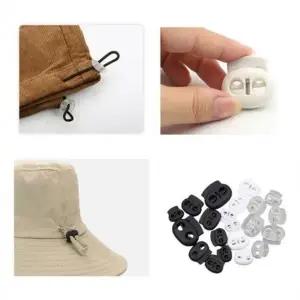 의류 가방 끈조절 돼지코 50개입 부자재 밴딩 조절 길이조절 마스크 부자재 옷수선 이개 절 끈조