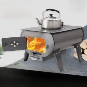 화목난로 연통 캠핑 미니맥스 직관 장작 펠릿 접이식