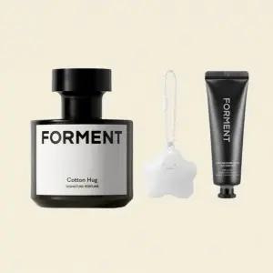 포맨트 시그니처 퍼퓸 코튼허그 50ml 어워즈 기획(+퍼퓸밤키링+핸드크림) / 남녀공용향수