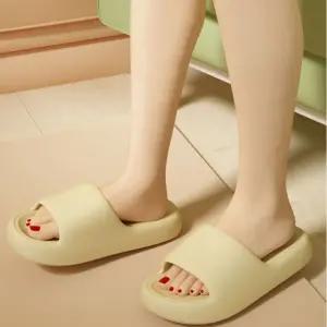 무소음 거실화 실내화 사무실화 쿠션 슬리퍼무슬리퍼 층간 편한 욕실화 간편