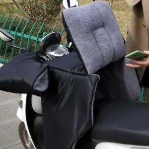 오토바이 스쿠터 담요 가리개 바람막이 방수 캐노피 플리스 핸들커버 퓨어블랙 특수 모델