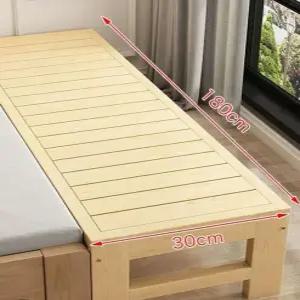 헤드없는 사이드 평상 원목 침대연장 배드 매트리스 확장