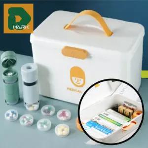 가정용 구급상자 약통 정리보관 약품정리 다용도함 약박스 의약품함 비상의료함 상비약 응급함 휴대용