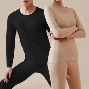 순면 내복 여성 보온 이너웨어 내의 상하의 잠옷 세트 WFJRDF4