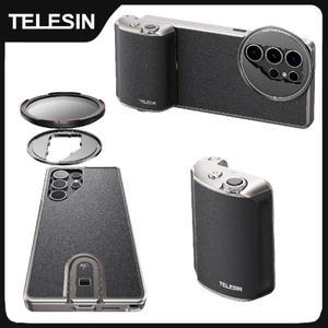 텔레신 마스터 촬영 세트 휴대폰 카메라 핸드 그립 폰 홀더 CPL ND 2-32 필터 리모트 핸들 삼성호환 갤럭시
