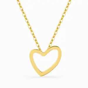 14K 에센셜 하트 목걸이