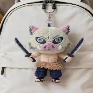 [해피디아리오] 귀멸의칼날 굿즈 귀칼 봉제인형 키링 이노스케