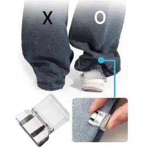 바지 밑단 줄이기 바지단 클립 기장 셀프 수선 고정