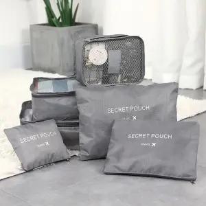 식스팩 캐리어 수납 여행용파우치 6종세트 파우치 여행용파우치