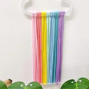 헤어 액세서리 정리 핀수납 결이형 보관대 핀걸이