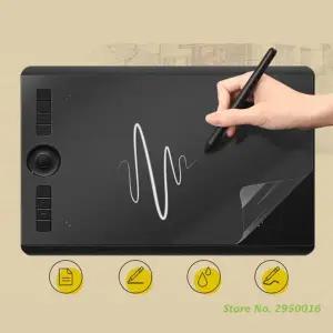 화면 보호대 PET 종이 필름 와콤 디지털 보드와 호환 PTH660 CTL4100 CTL6100 CTL672 핸드 필기용