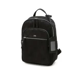 DAKS WOMENS ACCESSORIES 블랙 체크 자카드 백팩 DCBA6E903BK