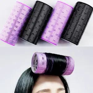 차분한 하루 대왕 헤어롤 앞머리 볼륨 롤 구르프 그루프 왕 뽕 셀프 파마 뿌리 정수리 펌 120X50