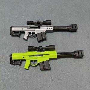 몽테조이 3D 프린팅된 바렛 장난감 총 모델 미니 저격총 사격  신기한 피젯 안티스트레스 성인 및 소년용